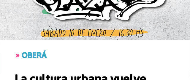 La cultura urbana vuelve a tomar la plaza con una competencia de freestyle