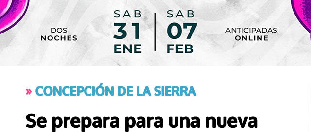 Se prepara para una nueva edición de su tradicional carnaval