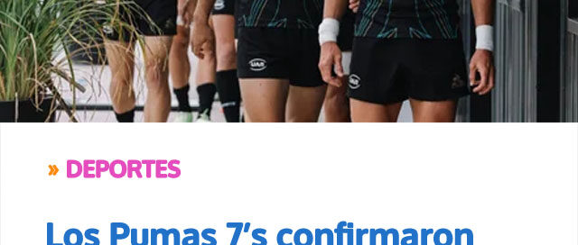 Los Pumas 7’s confirmaron su plantel para las etapas de Singapur y Perth del Circuito Mundial