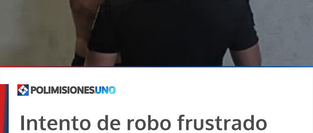 Intento de robo frustrado terminó con un detenido en el Camping Municipal